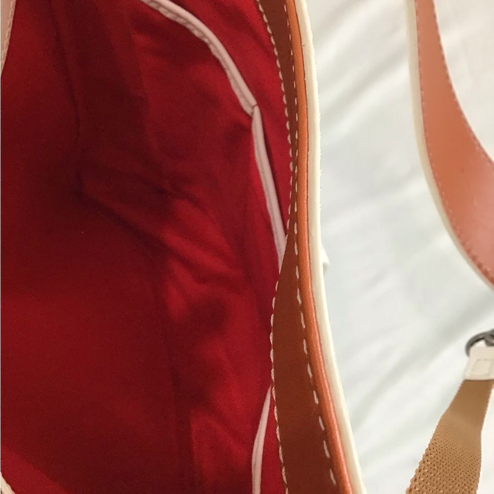 DOONEY & BOURKE White Leather Ashby Shoulder Bag - Picture 12 of 14